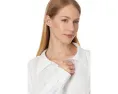 Боди Norma Kamali Super Oversized Boyfriend NK Shirt из хлопкового поплина на застежке-липучке