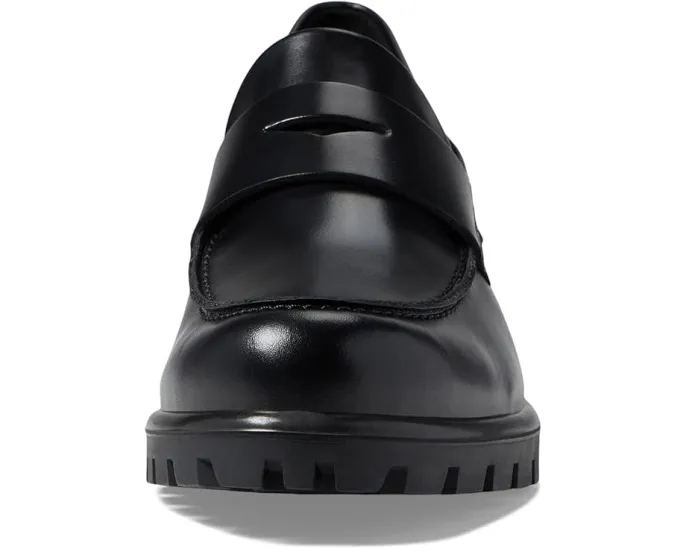 ECCO Мокасины Modtray Penny Loafers из цельной кожи с тракторной подошвой