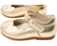 Балетки L'Amour Shoes Kids Sonia с фигурным краем и липучкой