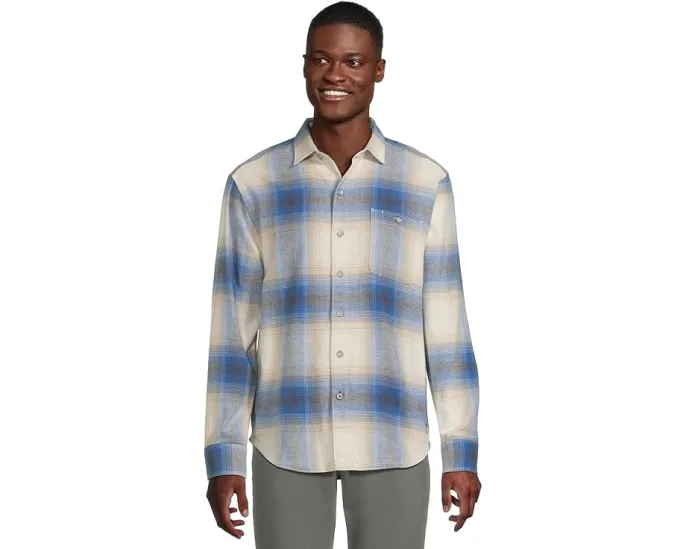 Рубашка Canyon Beach Orcas Ombre из хлопка с контрастной отделкой