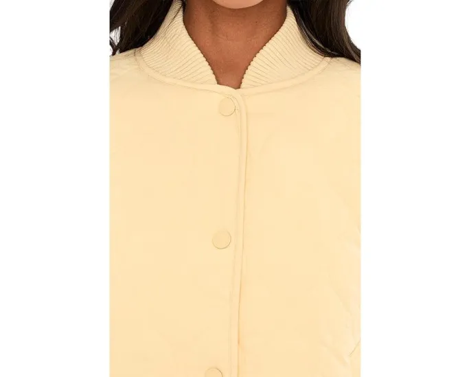 Куртка Varley Luca стеганая с застежкой на пуговицы-кнопки