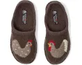 Тапочки Haflinger Chicken из 100% вареной шерсти с поддержкой свода стопы