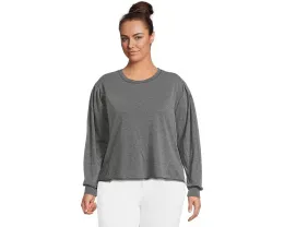 Свитшот Mod-o-doc с длинными плиссированными рукавами и резинками на манжетах