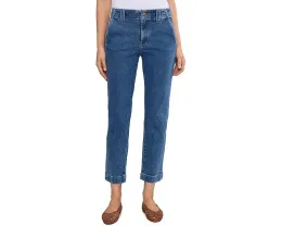 Узкие прямые джинсы NYDJ Sheri Slim Straight Ankle Salton