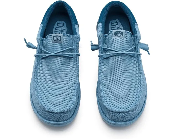 Hey Dude Wally Funk Mesh Split слипоны с сетчатым верхом и цветными блоками