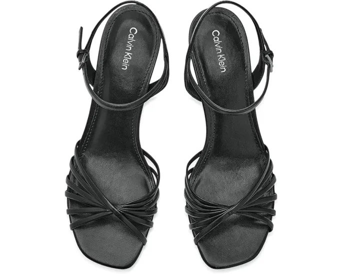 Босоножки Calvin Klein Izabella на каблуке-рюмочке с ремешком