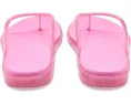 Crocs шлепанцы Miami на танкетке с минималистичными ремешками