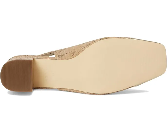 Туфли-лодочки Lilly Pulitzer Mari slingback с пробковым каблуком и зеркальной кожей