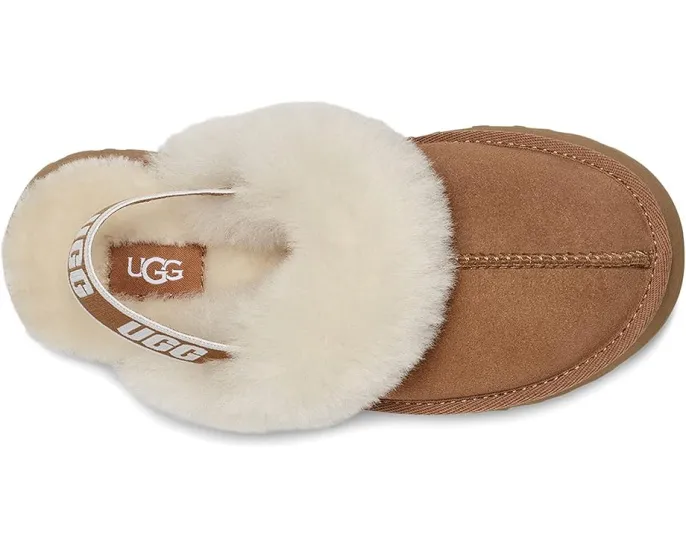 Детские тапочки UGG Kids Funkette с эластичной полосой