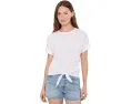 Хлопковая футболка Eyelet All Day Tie Tee Sanctuary
