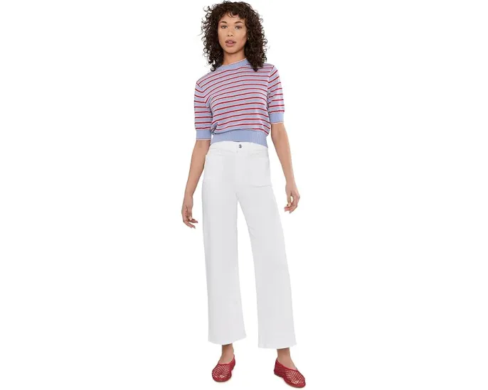 Джинсы Madewell Emmy Wide-Leg с завышенной талией в цвете Tile White