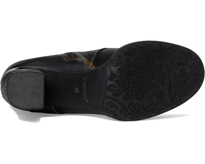 Ботильоны Topanga от L'Artiste by Spring Step с тиснением под фейерверк