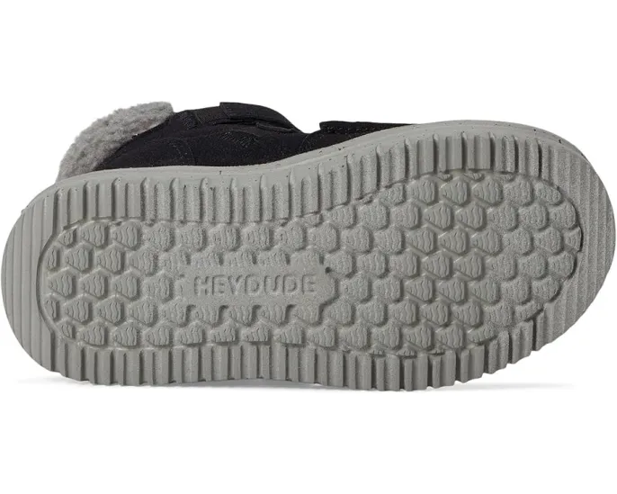 Ботильоны Bradley Cozy от Hey Dude Kids с искусственным мехом и липучками