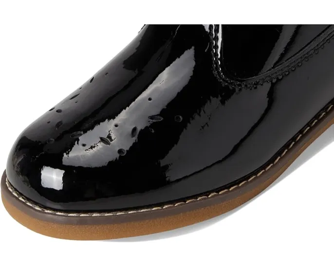 Детские ботинки Stride Rite SR Stella с перфорированным носком и боковой молнией