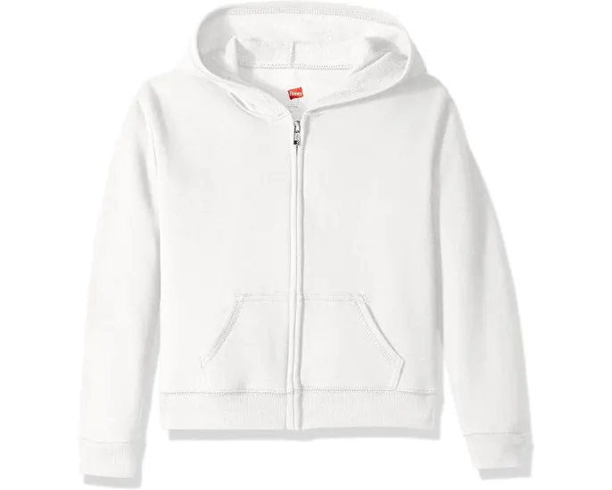 Детская толстовка Hanes ComfortSoft EcoSmart с капюшоном и полной застежкой