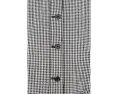 Organic Cotton Pucker Check Mandarin Collar Jacket