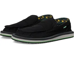 Лоферы Donny Loafer X Ben Gravy с льняным верхом и стелькой с принтом Sanuk