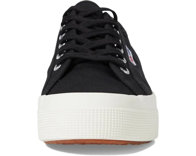 Кроссовки Superga 2740 Platform на платформе с верхом из хлопкового холста
