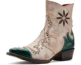 Ботинки Bed Stu Frio с вышивкой и боковой молнией