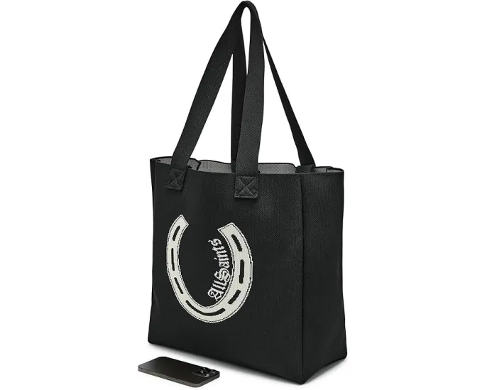 Сумка-тоут AllSaints Izzy Horseshoe из переработанного трикотажа