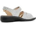 Сандалии Finn Comfort Gomera-S Bianco Esandra с кожаным верхом и регулируемыми ремешками
