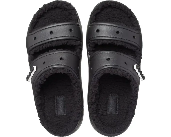 Сандалии Crocs Classic Cozzzy с мягкой подкладкой и высокой подошвой