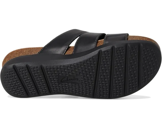 Сандалии Clarks Calenne Lily на трех ремешках с застежкой на липучке