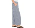 Eileen Fisher широкие брюки с клеткой из органического хлопка