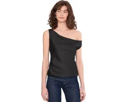 Топ Norma Kamali Maria с заниженной линией плеч и капюшоном