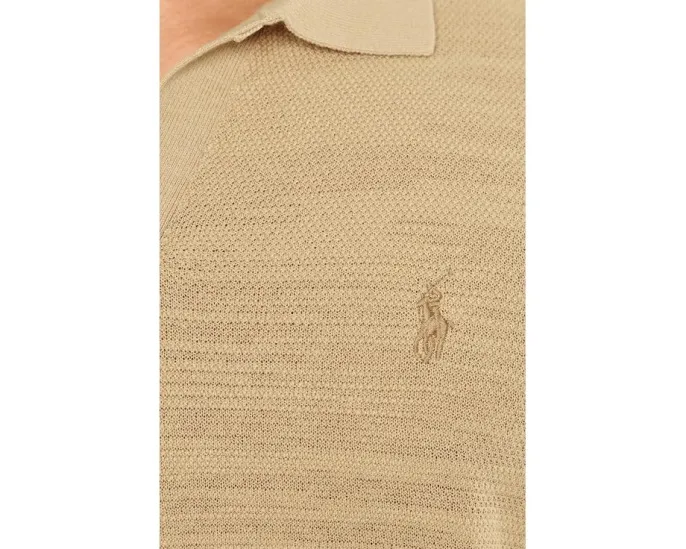 Джемпер Polo Ralph Lauren из фактурного хлопка и льна