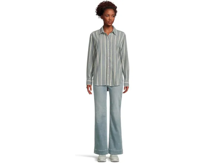 Фланелевая рубашка Faherty The Heirloom Portuguese Relaxed из органического хлопка