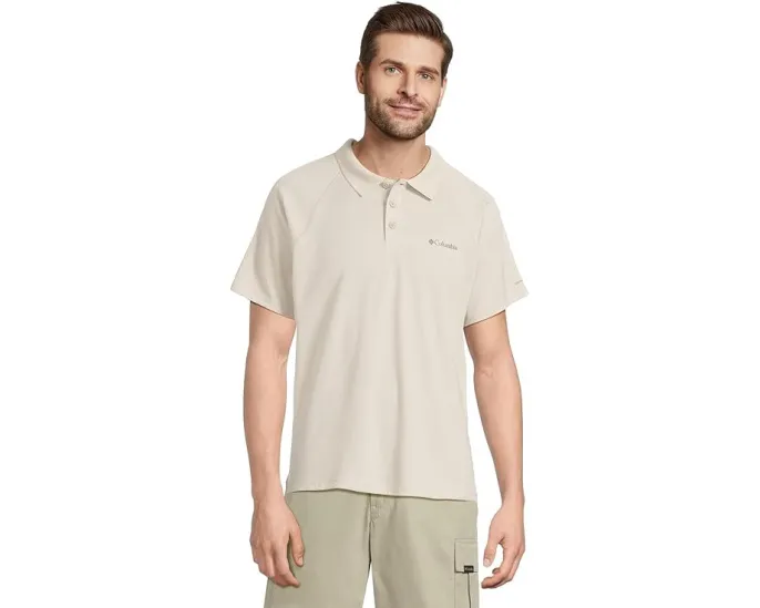 Columbia поло Alpine Chill Pro Polo в цвете темный камень