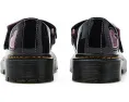 Туфли Mary Jane Dr. Martens Bex J с блестящим сердцем на массивной подошве
