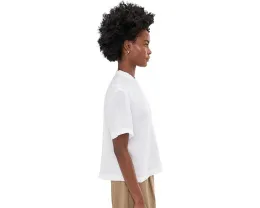 Рубашка Eileen Fisher с воротником-стойкой из органического льна