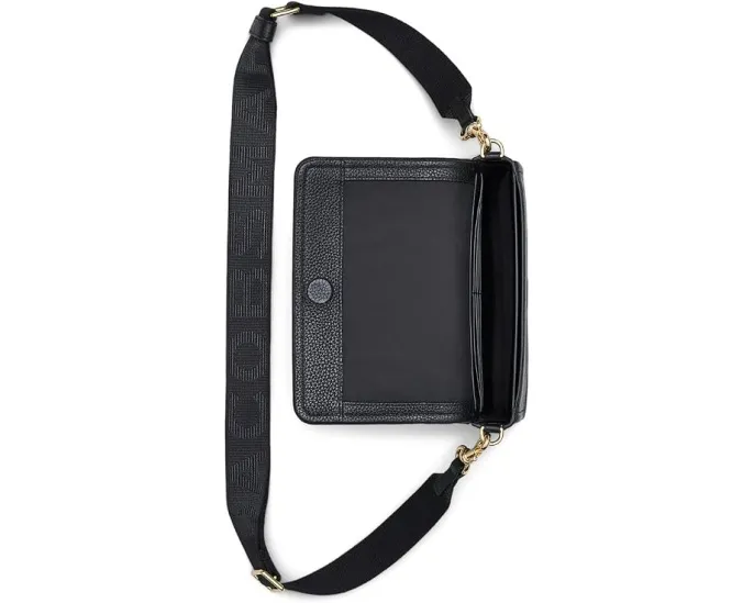 Мини-сумка The Leather Mini Bag из кожи с регулируемым ремнем Marc Jacobs