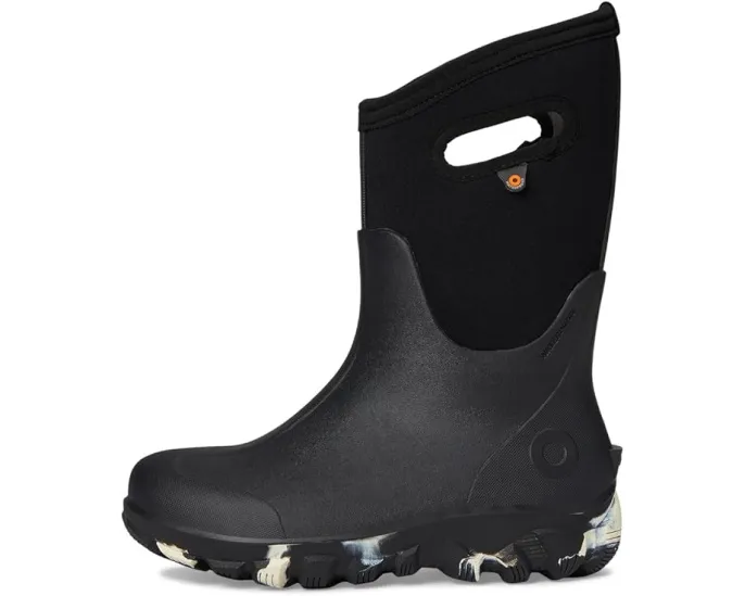 Детские сапоги Bogs Kids Classic Seamless с мраморным принтом и водонепроницаемой конструкцией