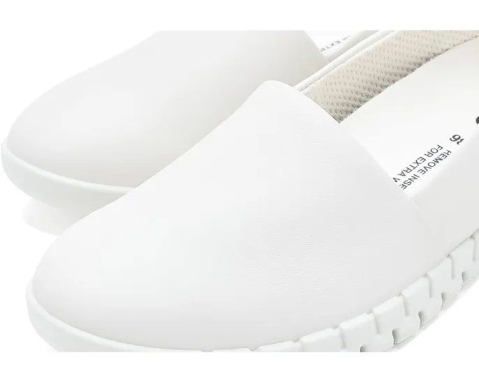Слипоны ECCO Gruuv Lite Espadrille с кожаным верхом и эластичными вставками