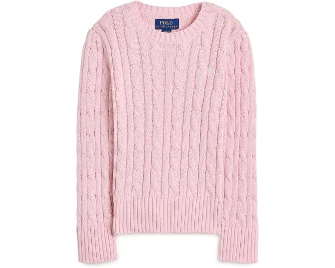Детский джемпер Polo Ralph Lauren с косами из хлопка