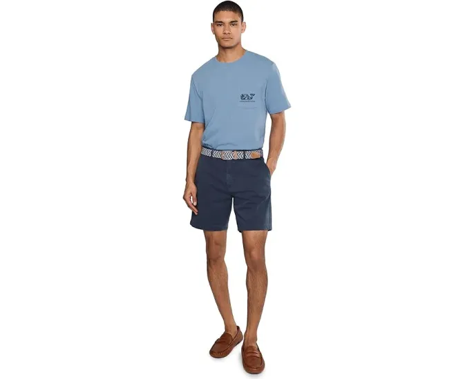 Футболка Vineyard Vines Sport Fisher Palm Whale с коротким рукавом и графикой