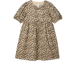 Детское платье Janie and Jack с животным принтом и пышными рукавами