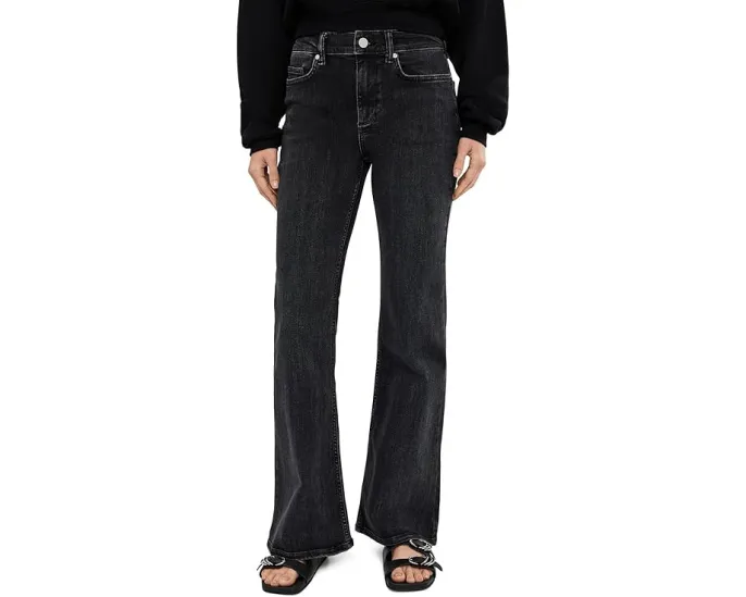 AllSaints Джинсы Ember Stretch с эффектом стрейч и клешом