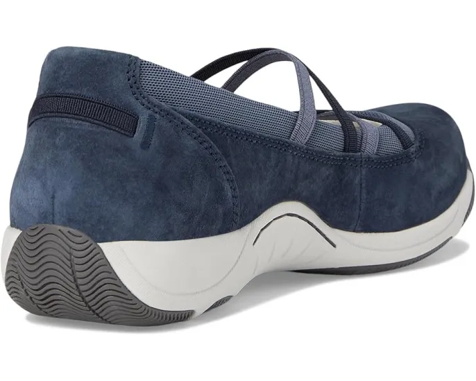 Мокасины Dansko Harper из замши с эластичными ремешками