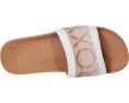 Сланцы Roxy Slippy LX с широким ремешком и разноцветными полосками