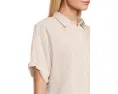 Рубашка Striped Boxy Button Down от Lilla P свободного кроя