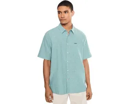 Рубашка Barbour Nelson Short Sleeve Summer Fit из льняной смеси с коротким рукавом