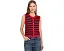 Жилет Isla Striped Button Front Vest от 525 america с контрастными полосками