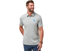 Поло TravisMathew Los Angeles Dodgers The Zinna с четырехсторонним растяжением