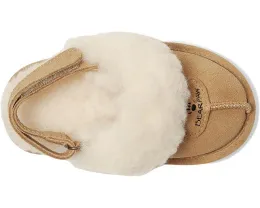 Домашние тапочки Bearpaw Kids Loki с замшевым верхом и подкладкой из смесовой шерсти