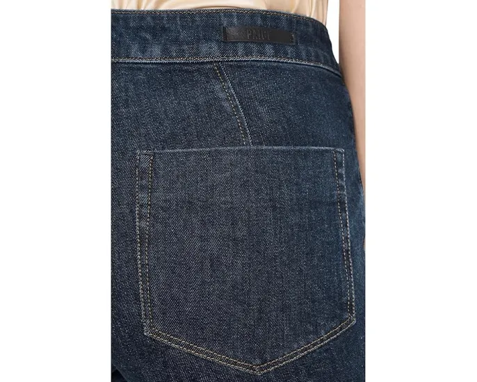 Брюки Paige Stevie Bootcut с расклешённым низом и высокой посадкой в цвете Ballast