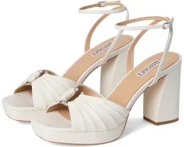 Босоножки Badgley Mischka Veda на платформе с квадратным каблуком и стеганым верхом
